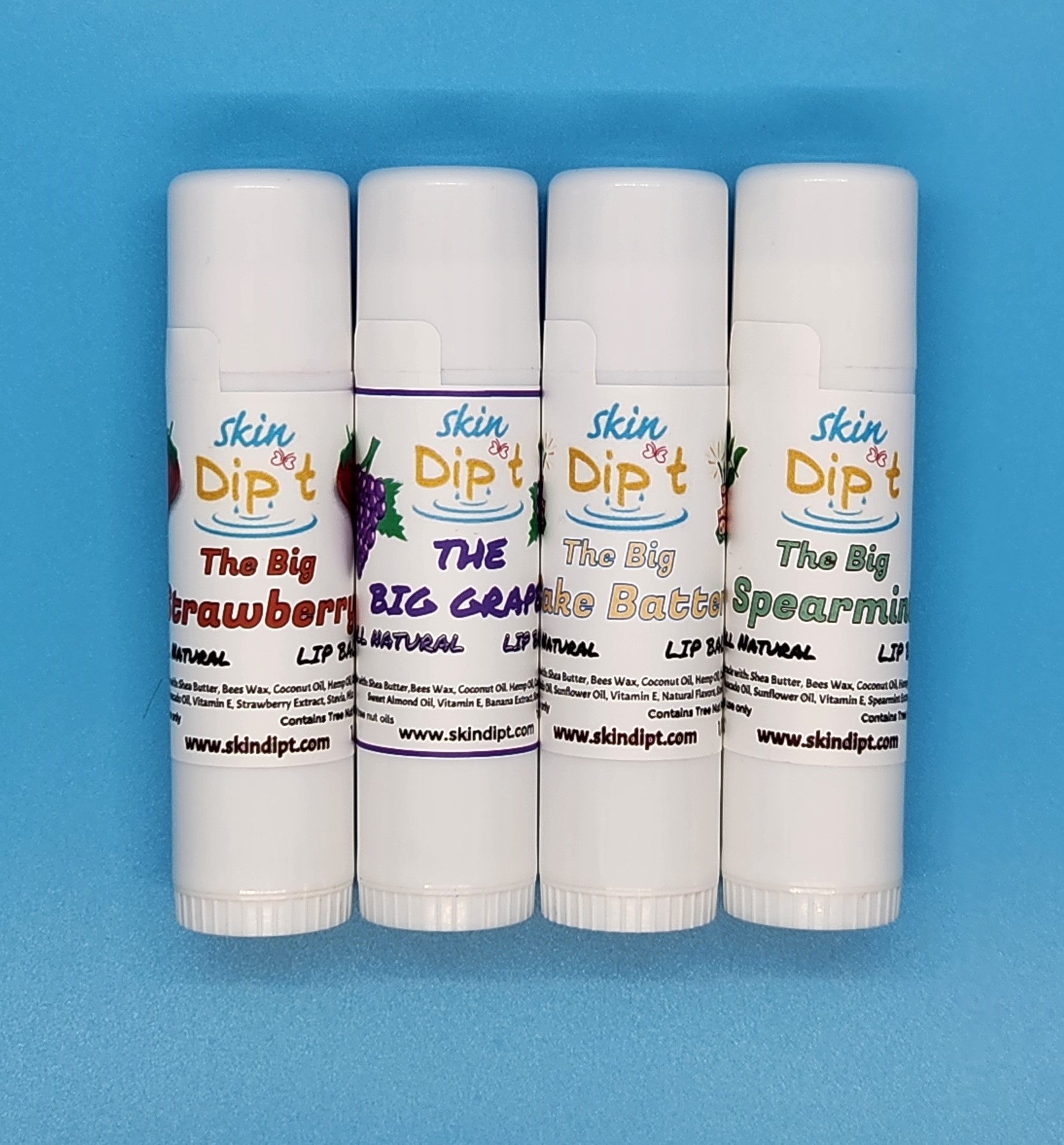The BIG Skin Dip’t The BIG All Natural Lip Balms 1/2oz - Image 1